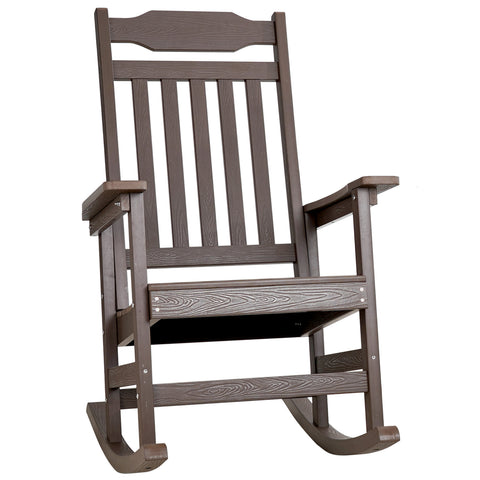 Outdoor HDPS Poly Rocking Chair