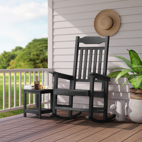 Outdoor HDPS Poly Rocking Chair