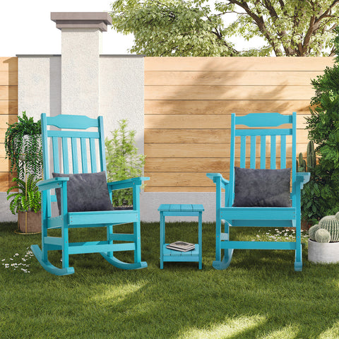 Outdoor HDPS Poly Rocking Chair