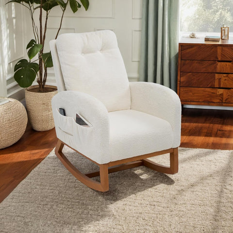 Modern Teddy Nursery Rocking Chair