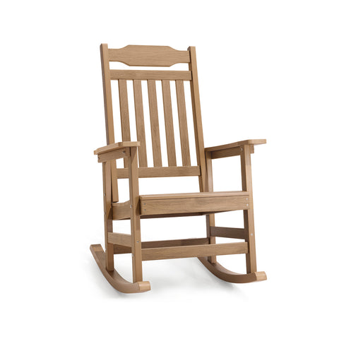 Outdoor HDPS Poly Rocking Chair