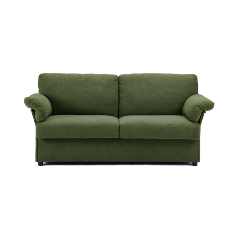 Modern Boucle Loveseat Sofa with Storage