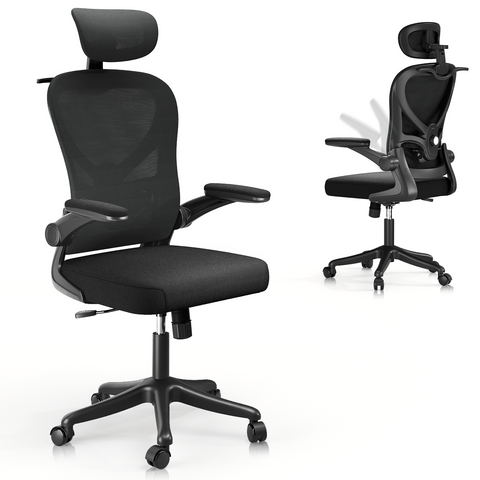 Modern Ergonomic Office Chair with Hanger