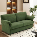 Modern Boucle Loveseat Sofa with Storage