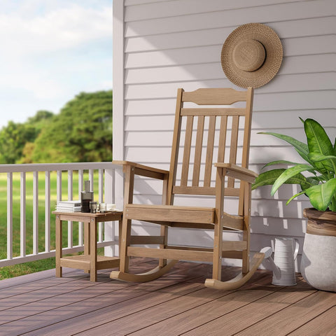 Outdoor HDPS Poly Rocking Chair