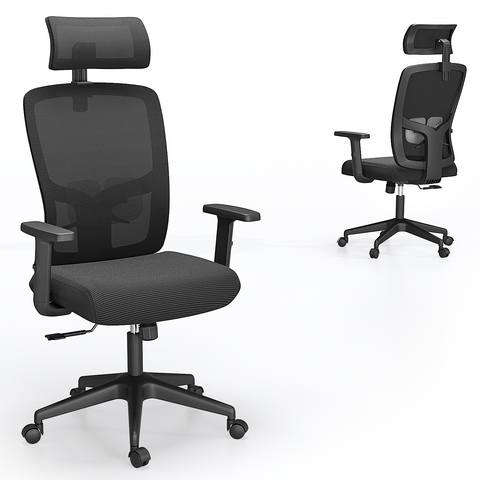 Modern Ergonomic Black Frame Office Chair