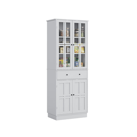 Urban Tall Pantry Cabinet, White