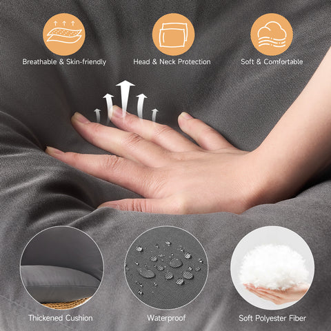 ONBRILL Double Hanging Egg Chair with Stand, Bohemian Knot Style Hammock Swing Chair, Foldable Basket & Denser Weaves, 650 Lbs Capacity Loveseat with UV Resistant Cushion for Patio, Backyard