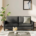 70" Modern Linen Loveseat Sofa