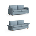 78" Modern Boucle Loveseat Sofa with Adjustable Armrest