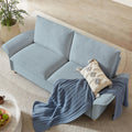 78" Modern Boucle Loveseat Sofa with Adjustable Armrest