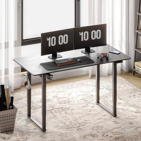 Modern Rectangle Sterling Standing Desk