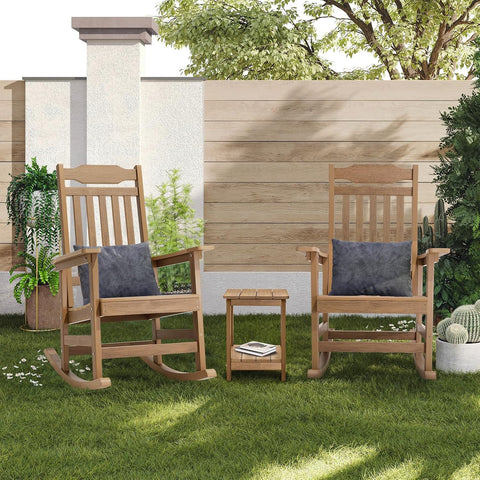 Outdoor HDPS Poly Rocking Chair