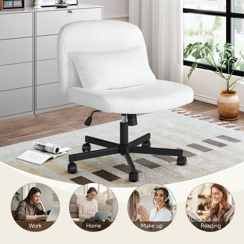 Criss Cross Office Chair with Wheels