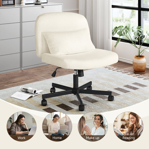 Criss Cross Office Chair with Wheels