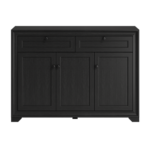 ONBRILL Sideboard Buffet Cabinet with 3 Doors and 2 Drawers