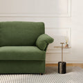 Modern Boucle Loveseat Sofa with Storage