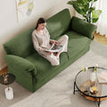 Modern Boucle Loveseat Sofa with Storage