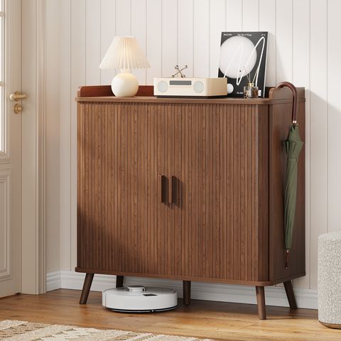 ONBRILL Shoe Cabinet with Sliding Door
