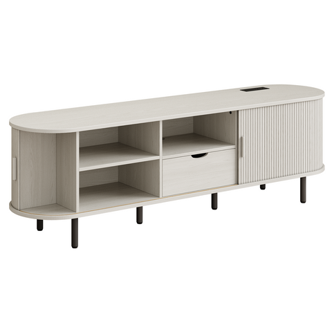 ONBRILL Arpelle 69" TV Stand with Power Outlet for TVs Up to 80"