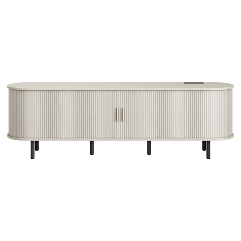 ONBRILL Arpelle 69" TV Stand with Power Outlet for TVs Up to 80"