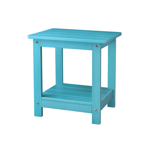 Outdoor HDPS Adirondack Side Table